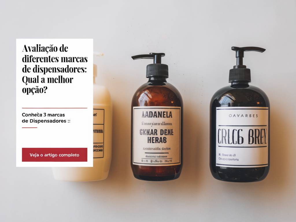 Avaliação de diferentes marcas de dispensadores: qual a melhor opção?