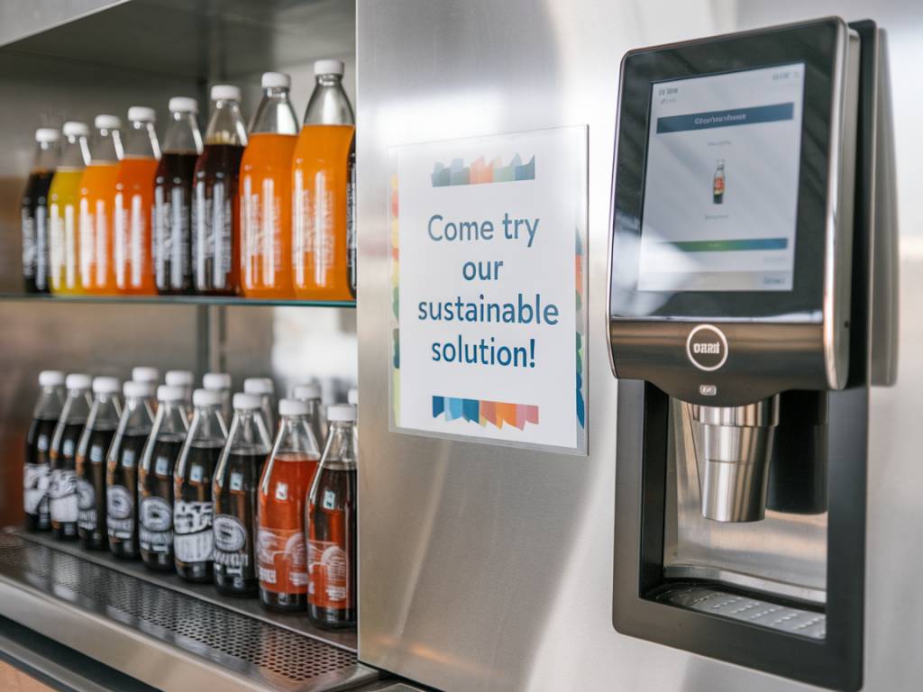 Como os dispensadores ajudam a reduzir o uso de plástico descartável